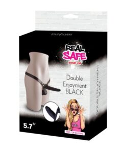 Cintura doppio fallo strap-on Black
