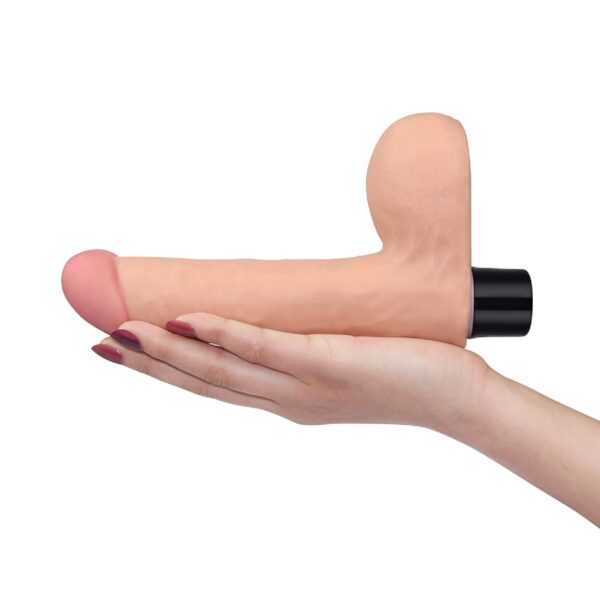 8"" REAL SOFTEE Vibrating Dildo - Image 4
