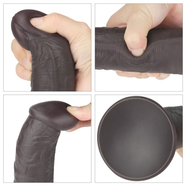 10'' Dual Layered Platinum Silicone Rotator