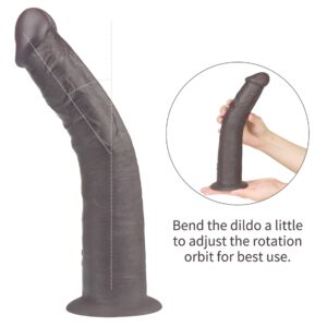 10'' Dual Layered Platinum Silicone Rotator