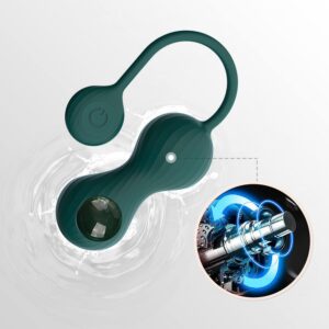 Crystal Duo Smart Kegel Vibrator with Weight Set
