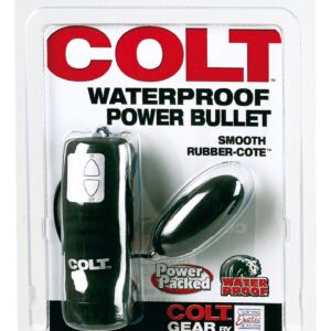 COLT WATERPROOF POWER BULLET ΜΑΥΡΟ