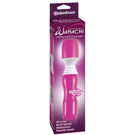 WANACHI MINI MASSAGER ΦΟΥΞΙΑ ΔΟΝΗΤΑΚΙ PIPEDREAM 9.5cm