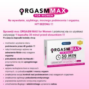 OrgasmMax for Women-2 kapsułki