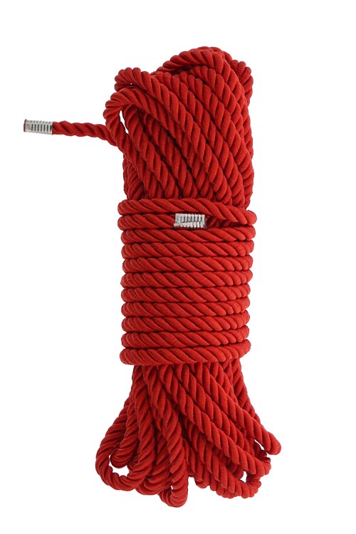 BONDAGE ROPE 10M RED