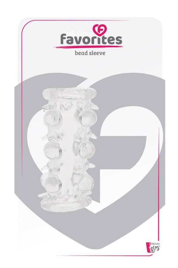 ALL TIME FAVORITES BEAD SLEEVE CLEAR