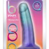 B YOURS MORNING DEW 5 INCH DILDO SAPPHIRE