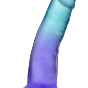 B YOURS MORNING DEW 5 INCH DILDO SAPPHIRE