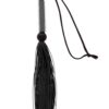 Μαστίγιο σιλικόνης (τύπου flogger) – Μαύρο