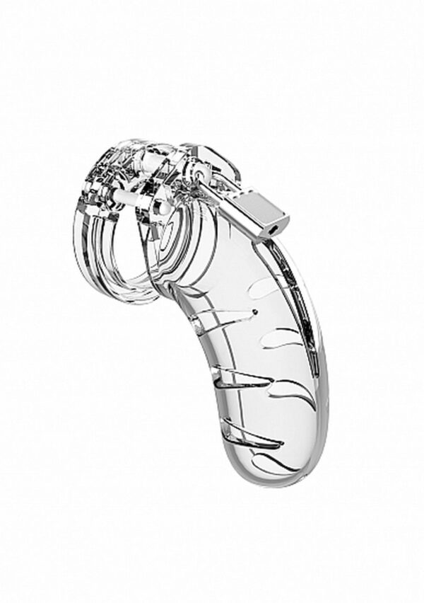 Chastity - 4.5"" - Cock Cage - Transparent
