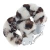 Fluffy Handcuffs - Snow Leopard