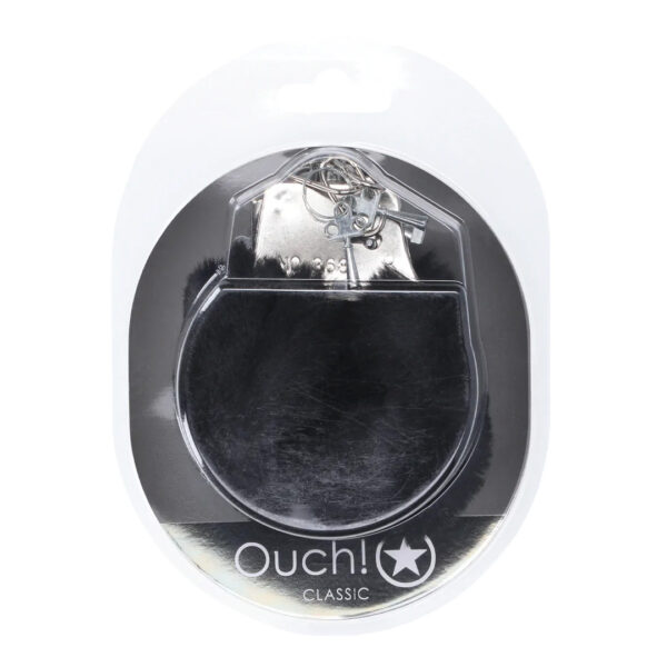 Classic Fluffy Handcuffs - Black