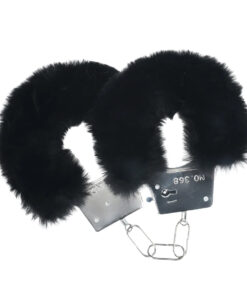 Classic Fluffy Handcuffs - Black