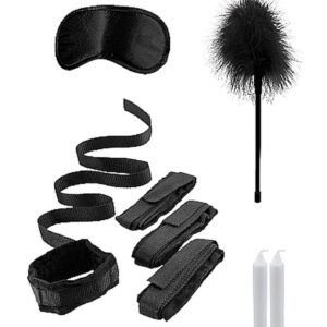 Bed Bindings Restraint Kit - Black