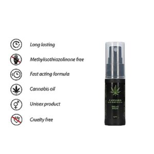 Cannabis With Hemp Seed Oil - Delay Spray - 15 ml