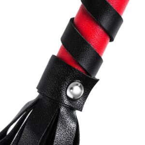 Anonymo flogger PU leather black 45 cm