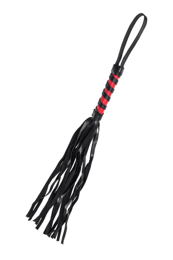 Anonymo flogger PU leather black 45 cm