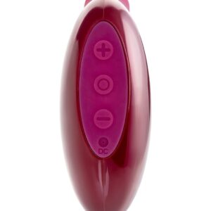 Myrty Clitoral Vacuum Stimulator, burgundy, 9.8 cm