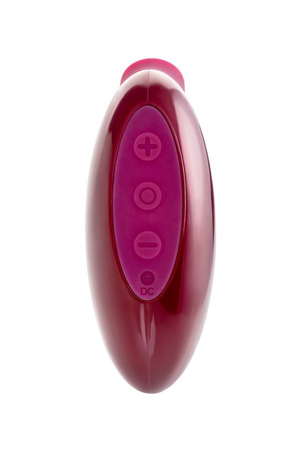 Myrty Clitoral Vacuum Stimulator, burgundy, 9.8 cm
