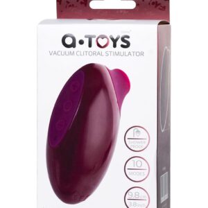 Myrty Clitoral Vacuum Stimulator, burgundy, 9.8 cm
