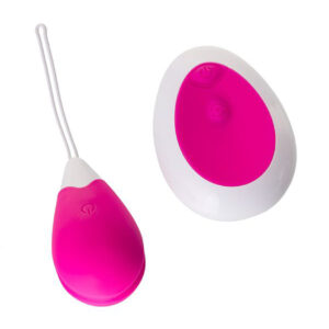 Vibrating egg with remote control silicone 12 cm