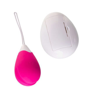 Vibrating egg with remote control silicone 12 cm