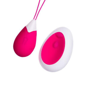 Vibrating egg with remote control silicone 12 cm