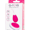 Vibrating egg with remote control silicone 12 cm