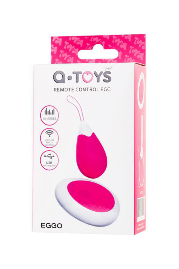 Vibrating egg with remote control silicone 12 cm
