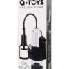 Penis Pump Coal, with vibro, PVC, Transparent, 22,8 cm