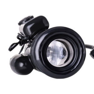 Penis Pump Coal, with vibro, PVC, Transparent, 22,8 cm
