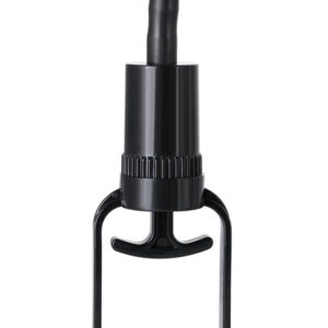 Penis Pump Coal, with vibro, PVC, Transparent, 22,8 cm