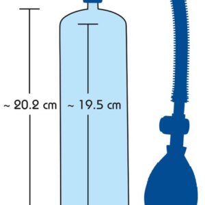 Bang Bang Blue Penis Pump blue
