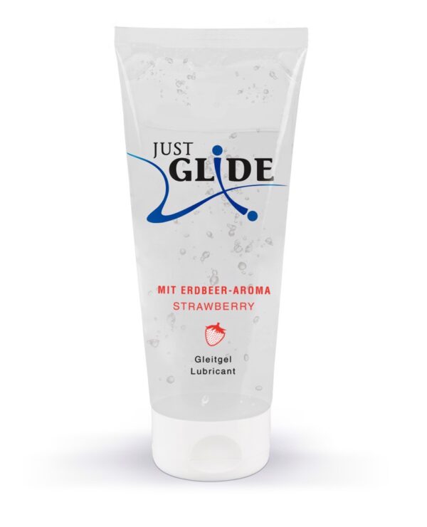 Λιπαντικό Just Glide Φράουλα 200ml