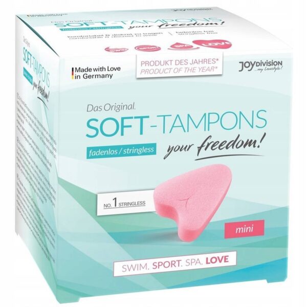 Soft-Tampons box of 3