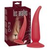 ΚΟΚΚΙΝΗ ΜΙΚΡΗ ΣΦΗΝΑ LOS ANALOS SILICONE BUTT PLUG 11cm