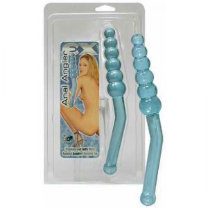 ΣΦΗΝΑ ΓΑΛΑΖΙΑ JELLY ΜΕ ΜΠΙΛΙΕΣ ANAL ANGLER BEADS 25cm