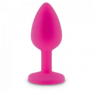 ΣΦΉΝΑ ΣΙΛΙΚΌΝΗΣ ΜΠΛΕ STRASS SMALL SILICONE BUTTPLUG