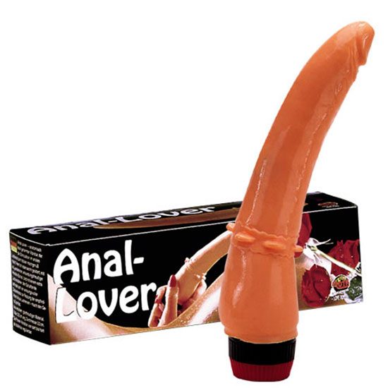 ΦΥΣΙΚΟΣ ΔΟΝΗΤΗΣ ΛΑΤΕΞ ANAL SLIM LATEX VIBRATOR 19.5cm