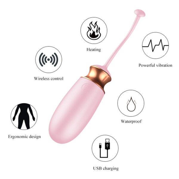 Vibrating Silicone Love EGG