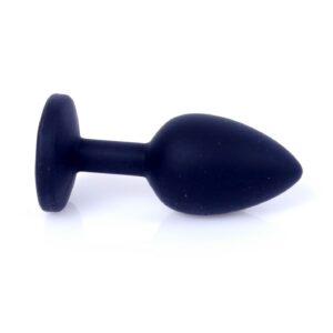 Jewellery Black Silicone PLUG Small