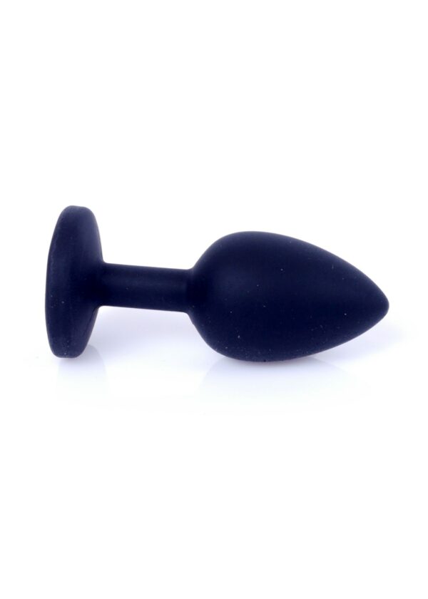 Jewellery Black Silicone PLUG Small