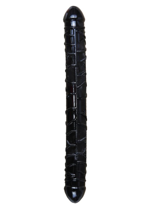 Εύκαμπτο Διπλό Ομοίωμα Μαύρο 33.5cm