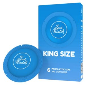 Love Match King Szie XXL - 6 pcs pack