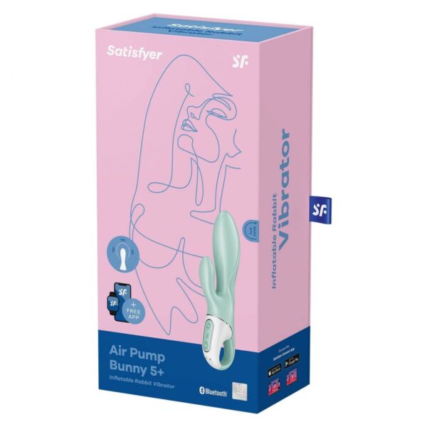 Δονητής Bunny με δυνατότητα σύνδεσης σε εφαρμογή (mint)