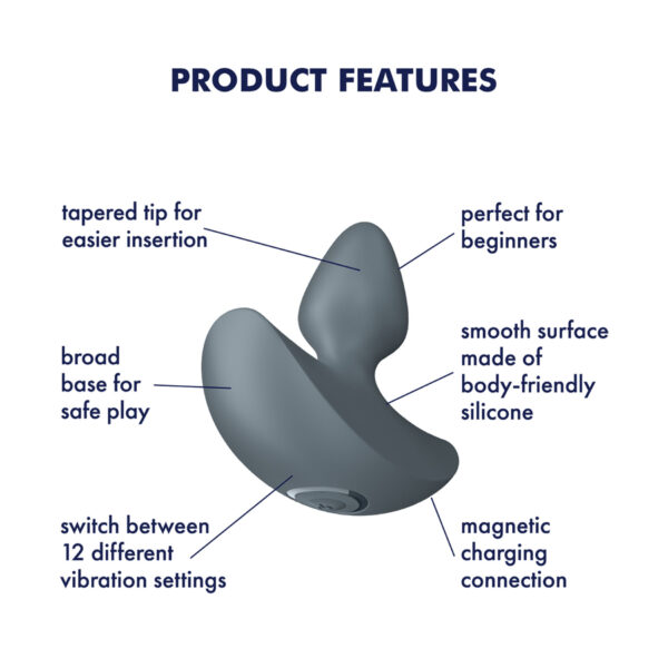 Πρωκτική Σφήνα Satisfyer Booty Absolute Beginners 1