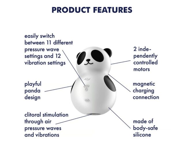 Κλειτοριδικός Δονητής Satisfyer Pocket Panda.