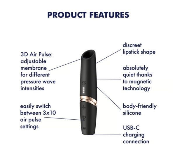 Κλειτοριδικός Δονητής Satisfyer Perfect Kiss