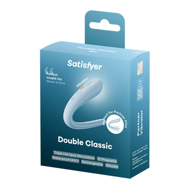 Δονητής Διπλής Διέγερσης Satisfyer Double Classic
