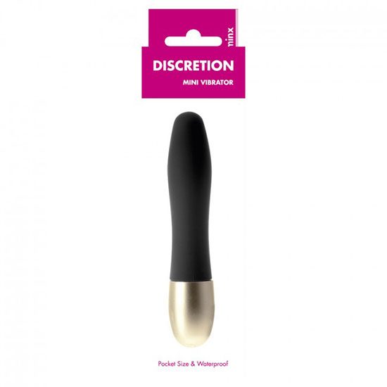 ΚΛΕΙΤΟΡΙΔΙΚΌ ΜΑΎΡΟ ΔΟΝΗΤΑΚΙ MINI BLACK DISCRETION 11.50cm